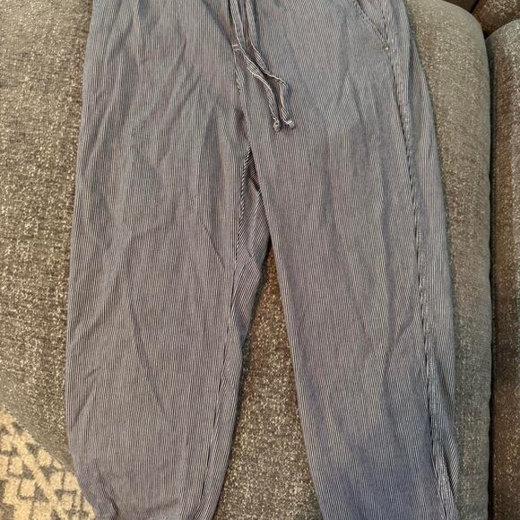 GAP Cotton Easy Pant Striped - Picture 1 of 3